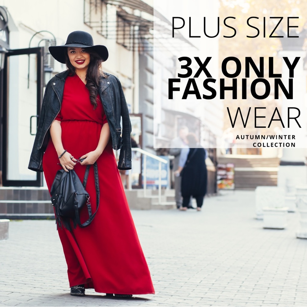 Unique/ Classy Plus Size 3x Clothing